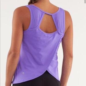 Lululemon Run Speed Squad Tank Purple Purple